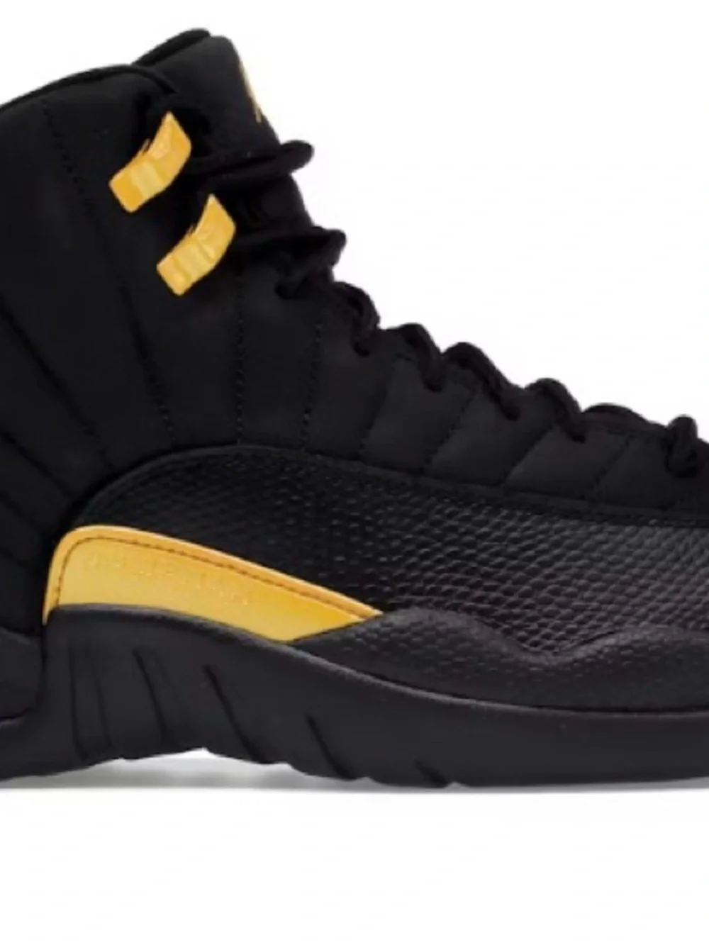 Jordan Men’s Athletic Shoes Black with Yellow Accents